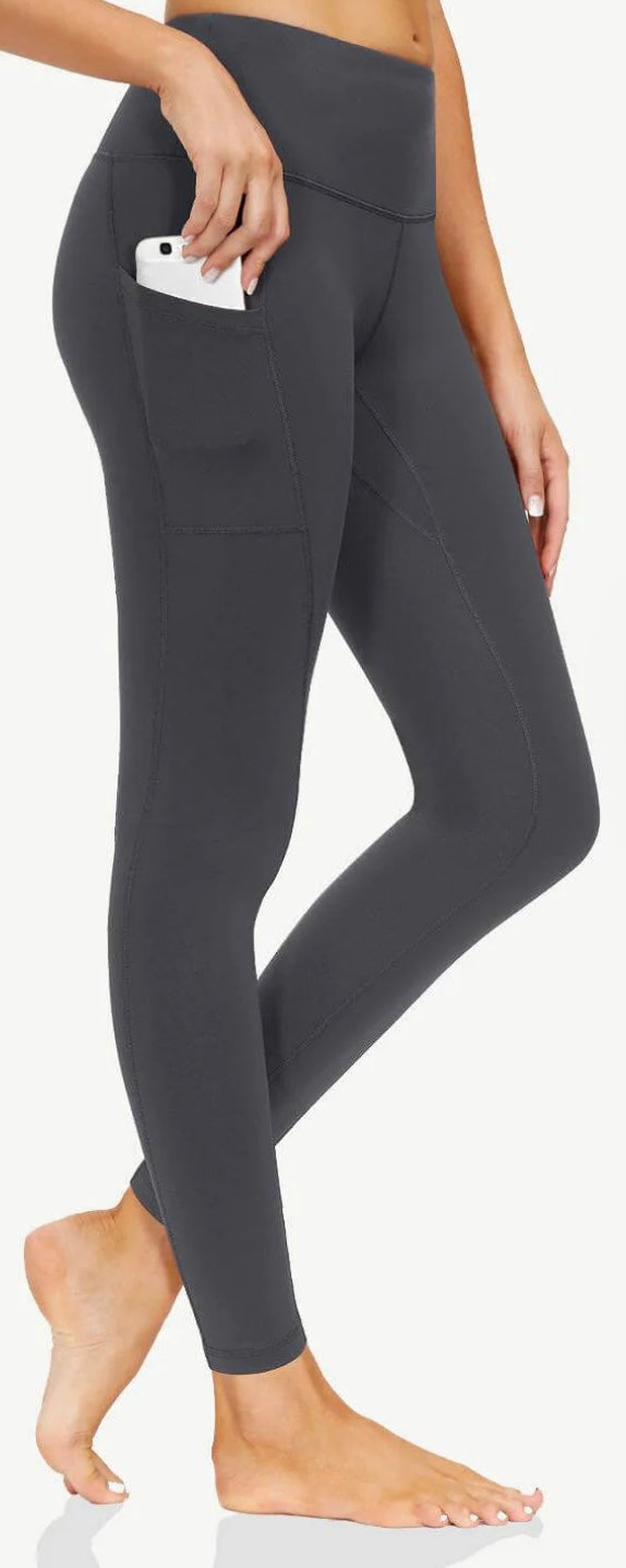 High Waist Yoga Pants with Pockets